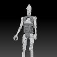 screenshot.2545.jpg Star Wars The Mandalorian . IG-12 droid .3D action figure .OBJ Kenner style.