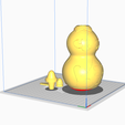 Screenshot_4.png STL file Honkai: Star Rail - Bailu Accessories / Gourd・3D printing template to download