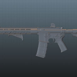 2.png AR 15 high poly