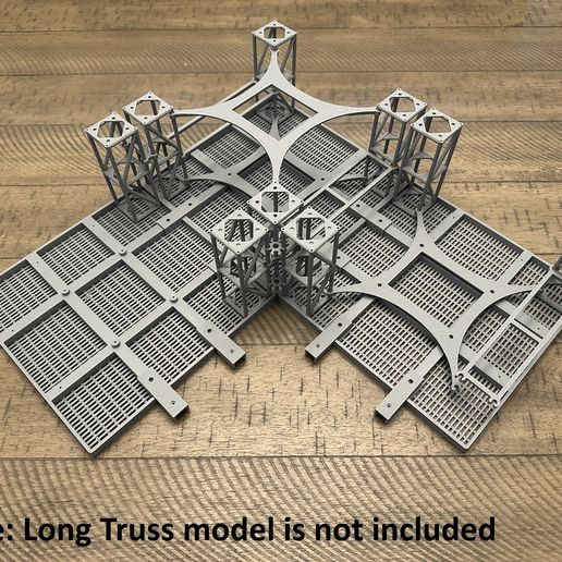 🤼 Stage and Ramp Modular Models: 1:12 Scale with Clips・ STL File for 3D ...