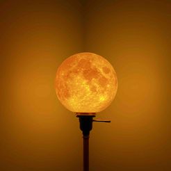 3D Printing Moon Light - JetPrint