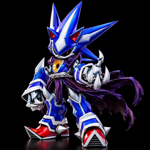 Metal Sonic – Sonic the Hedgehog | Highly Detailed 3D Printable Figure