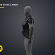 Third Sister's Armor by 3Demon , Third Sister Reva - Model Bundle
