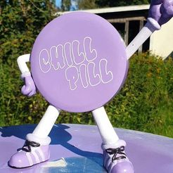 chill-pill.jpg STL file CHILL PILL MAN・3D printing model to download
