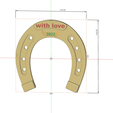 horseshoe_d02-00-02-03-01-v3-d21.png horseshoe 2022 y with love Christmas New Year Gift for luck 3D print and cnc