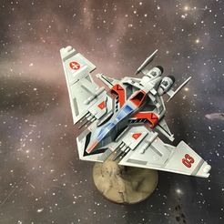IMG_6578.jpeg Fichier STL Space Trooper TAC tical Fighter/bomber ship・Modèle à imprimer en 3D à télécharger