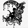 project_20240218_1750315-01.png Mandala Fairy Moon wall art mandala fairie wall decor