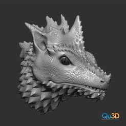 Dragon.jpg Archivo STL Fantasy Dragon Attyla - 3D- STL Print File- High Polygon・Modelo para descargar y imprimir en 3D