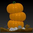 Render-zucche3.jpg Halloween Pumpking molded in ZBrush
