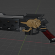 3Dimage.png Model 3d Samira Gun Pistol