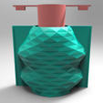 untitled.2066.png mold mold origami faceted cement flower pot polyplanter