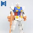 For 1/144 EG RX-78-2 or HG RX-78-2 GTO 4 eo HBA TLMSV apgwe er : HANCO 1/144 scale 3D printing resin conversion kit FORSAPFHVAL RX-78-1 PROTOTYPE GUNDAM RX-78-1 PROTOTYPE GUNDAM Conversion for 1/144 EG RX-78-2 or HG RX-78-2 GTO