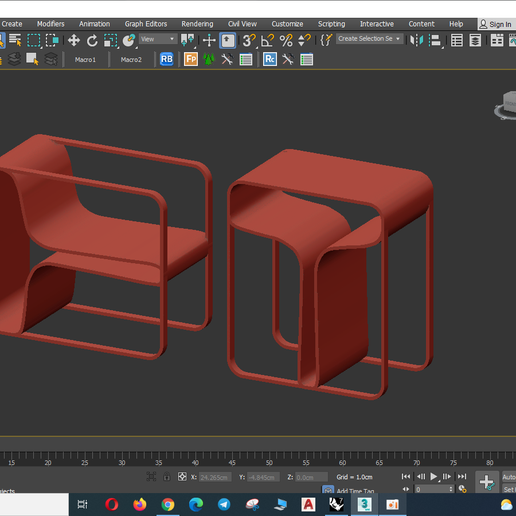Chair-1007-9.png Datei DWG Stuhl 1007 3D-Modell・Design für 3D-Drucker zum herunterladen, sunriseHA