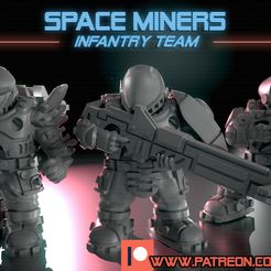 Demiurge_Infantry.jpg Greater Good Space Miners -- Infantry Team