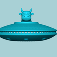 g3.png Alien UFO Wall Light Spaceship - Creative STL