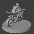 A7.jpg Bike Raider With Bike Racing For 3D Printing