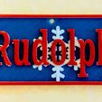 IMG_20181026_065317125.jpg Rudolph Name or Gift Tag with Blank Multicolored