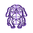 P 1.stl Free STL file PAKKUN - COOKIE CUTTER / NARUTO SHIPPUDEN・3D print design to download