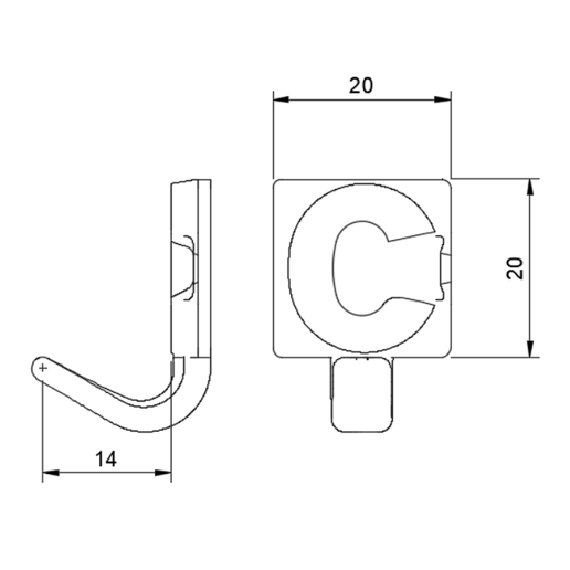 DimensionsCrochet.png Ganchos para letras do alfabeto