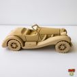cars.jpg STL file Special classic roadster car・3D printer design to download