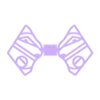Bee-Wall-Wings-PreSupport-v3.stl STL file Bee Design Fidget Spinner and Wall Decor, Multi Piece, Snap Together・3D printing model to download