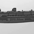 wf1.jpg Cunard RMS Queen Mary 2 (QM2) ocean liner 3D print-ready model
