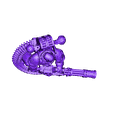 csm_havok_merged.STL Космический воин Хаоса с пушкой Гатлинга