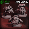 bombchompas.png STL file Bomb Chompaz・3D printing design to download
