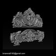 014.jpg Bed 3D relief models STL Files used for CNC Router