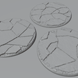 2.png 3x 100mm base with broken marble ground (+toppers)