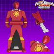 Untitled.png Power Rangers Red Dino Thunder Key - Super Megaforce