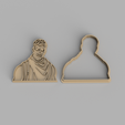 men.png fortnite cookie cutter, pack of 5