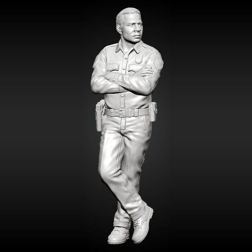 Night Shift Convenience Store - Security Guard Leaning