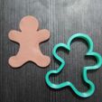 MAN_3.jpeg cookie cutter / gingerbread man /Christmas / galleta de jengibre