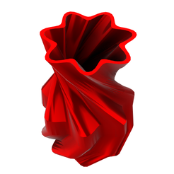 vase-4-render.png STL file Flower vase・Template to download and 3D print
