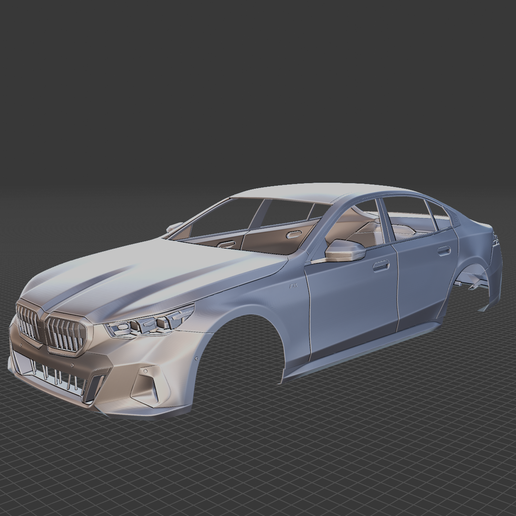 BMW i5 G60 2024 Body 3D Model