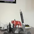 IMG-0157-1.jpg 3D Printable Wolf Diorama Pen Holder - Add a Touch of the Wild to Your Desk