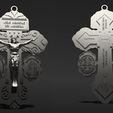 Shapr-Image-2024-01-04-182019.jpg Pardon Indulgence Crucifix with Saint Benedict Medal and Miraculous Medal Triple Threat Crucifix, Catholic Cross for Rosary Making