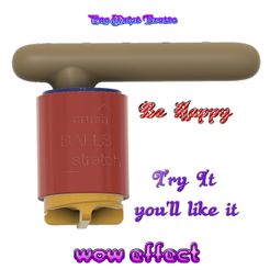 Balls-male-crusher-24-v16-00.jpg Fichier STL Balls Bruiser Stretcher Crusher Scrotum Penis Balls Stretcher Fixation Bondage Weight Male Chastity Cuckold clamp device balls holder Clamp bc24 3d print cnc・Objet pour impression 3D à télécharger