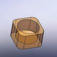 support bougie.JPG Archivo STL gratis Candle Holder - Titular de la vela・Diseño imprimible en 3D para descargar