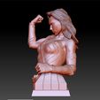 WonderWoman_0024_Layer 9.jpg Wonder Woman Gal Gadot 3d print bust