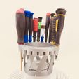 IMG_3256.jpg WIHA WERA PRECISION DRIVERS ORGANIZER HOLDS 90 TOOLS