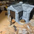 IMG_20180820_210848_1.jpg Fantasy Wargame Terrain - Necromancer Mausoleum/Crypt