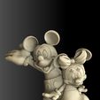 13.jpg Topolino e Minie per la stampa 3d in stl intero