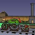 Pierrot-monté.jpg STEPHENSON steam locomotive Long Boiler - steam locomotive