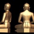 5.jpg Gautam Buddha 3D Model