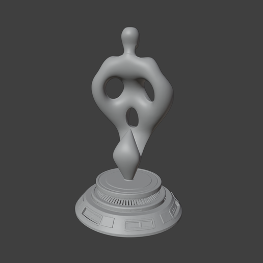 🗿 Abstract sculpture・ STL File for 3D printing・Cults
