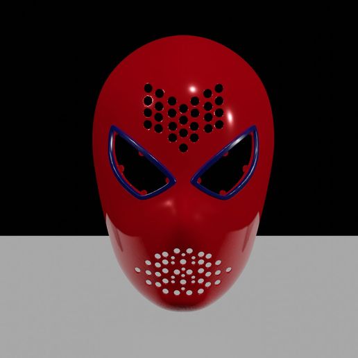 The Amazing Spiderman 1 Faceshell (Stl file) 3D model