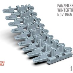 t381kl.jpg Wintertracks for Panzer38D and Hetzer 3D print model