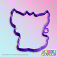 231_cutter.png CUTE MYTHICAL CHIMERA COOKIE CUTTER MOLD